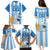 Custom Argentina Football Family Matching Puletasi and Hawaiian Shirt Go Champions 2024 - Wonder Print Shop