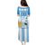 Custom Argentina Football Family Matching Puletasi and Hawaiian Shirt Go Champions 2024 - Wonder Print Shop