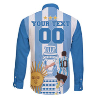 Custom Argentina Football Family Matching Summer Maxi Dress and Hawaiian Shirt Go Champions 2024 - Wonder Print Shop