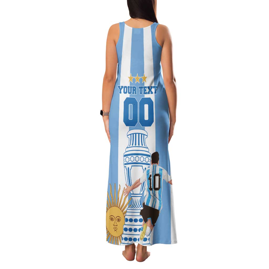 Custom Argentina Football Family Matching Tank Maxi Dress and Hawaiian Shirt Go Champions 2024 - Wonder Print Shop