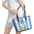 Custom Argentina Football Leather Tote Bag Go Champions 2024 - Wonder Print Shop