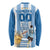 Custom Argentina Football Long Sleeve Shirt Go Champions 2024 - Wonder Print Shop