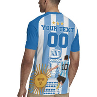 Custom Argentina Football Rugby Jersey Go Champions 2024 - Wonder Print Shop