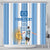 Custom Argentina Football Shower Curtain Go Champions 2024