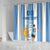 Custom Argentina Football Shower Curtain Go Champions 2024