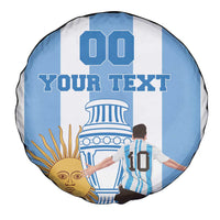 Custom Argentina Football Spare Tire Cover Go Champions 2024 - Wonder Print Shop