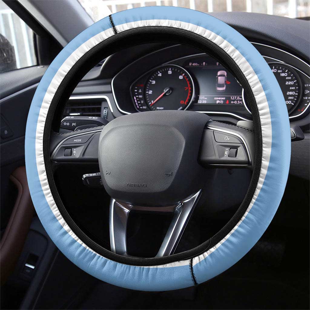 Argentina Football Steering Wheel Cover Go Champions 2024 - Wonder Print Shop