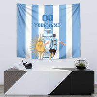 Custom Argentina Football Tapestry Go Champions 2024 - Wonder Print Shop
