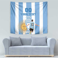 Custom Argentina Football Tapestry Go Champions 2024 - Wonder Print Shop