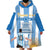 Custom Argentina Football Wearable Blanket Hoodie Go Champions 2024 - Wonder Print Shop