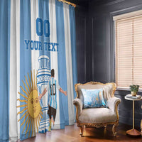Custom Argentina Football Window Curtain Go Champions 2024 - Wonder Print Shop