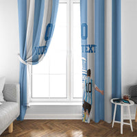 Custom Argentina Football Window Curtain Go Champions 2024 - Wonder Print Shop