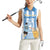 Custom Argentina Football Women Sleeveless Polo Shirt Go Champions 2024 - Wonder Print Shop