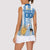 Custom Argentina Football Women Sleeveless Polo Shirt Go Champions 2024 - Wonder Print Shop