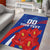 Custom Chile Lapageria Area Rug With Grunge Style - Wonder Print Shop