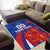 Custom Chile Lapageria Area Rug With Grunge Style - Wonder Print Shop