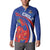 Custom Chile Lapageria Button Sweatshirt With Grunge Style - Wonder Print Shop
