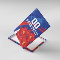 Custom Chile Lapageria Canvas Wall Art With Grunge Style - Wonder Print Shop