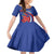 Custom Chile Lapageria Family Matching Off Shoulder Maxi Dress and Hawaiian Shirt With Grunge Style - Wonder Print Shop