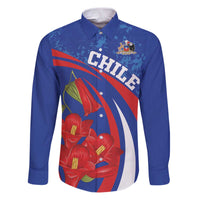 Custom Chile Lapageria Family Matching Puletasi and Hawaiian Shirt With Grunge Style - Wonder Print Shop