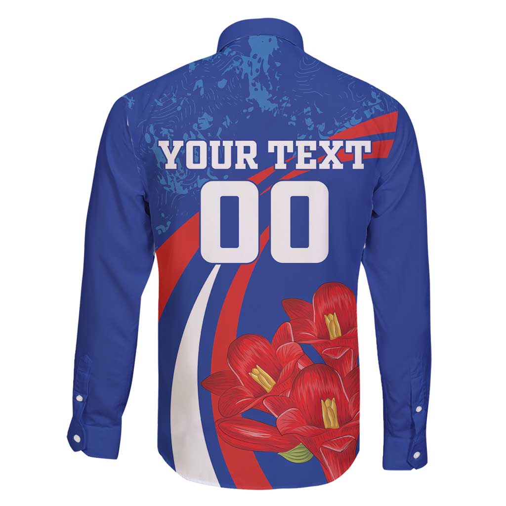 Custom Chile Lapageria Family Matching Summer Maxi Dress and Hawaiian Shirt With Grunge Style - Wonder Print Shop