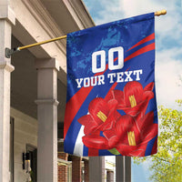 Custom Chile Lapageria Garden Flag With Grunge Style - Wonder Print Shop