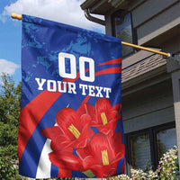 Custom Chile Lapageria Garden Flag With Grunge Style - Wonder Print Shop