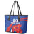 Custom Chile Lapageria Leather Tote Bag With Grunge Style - Wonder Print Shop