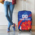Custom Chile Lapageria Luggage Cover With Grunge Style - Wonder Print Shop