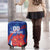 Custom Chile Lapageria Luggage Cover With Grunge Style - Wonder Print Shop