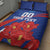 Custom Chile Lapageria Quilt Bed Set With Grunge Style - Wonder Print Shop
