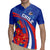 Custom Chile Lapageria Rugby Jersey With Grunge Style - Wonder Print Shop