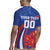 Custom Chile Lapageria Rugby Jersey With Grunge Style - Wonder Print Shop