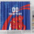 Custom Chile Lapageria Shower Curtain With Grunge Style
