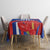 Custom Chile Lapageria Tablecloth With Grunge Style - Wonder Print Shop