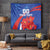 Custom Chile Lapageria Tapestry With Grunge Style - Wonder Print Shop
