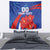 Custom Chile Lapageria Tapestry With Grunge Style - Wonder Print Shop