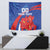 Custom Chile Lapageria Tapestry With Grunge Style - Wonder Print Shop