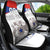 Custom Fiestas Patrias Chile Car Seat Cover Coat Of Arms - Wonder Print Shop