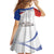 Custom Fiestas Patrias Chile Family Matching Off The Shoulder Long Sleeve Dress and Hawaiian Shirt Coat Of Arms - Wonder Print Shop