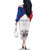 Custom Fiestas Patrias Chile Family Matching Off The Shoulder Long Sleeve Dress and Hawaiian Shirt Coat Of Arms - Wonder Print Shop