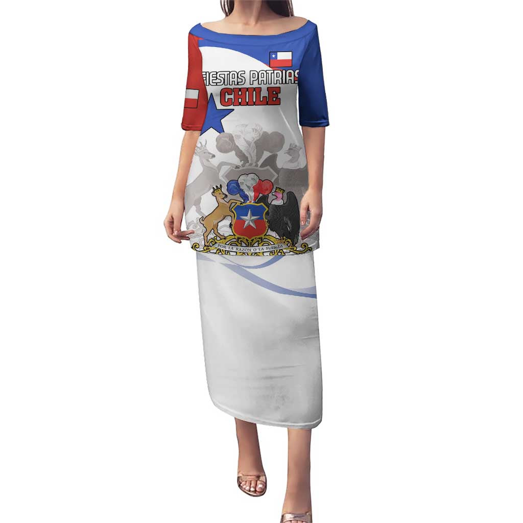 Custom Fiestas Patrias Chile Puletasi Coat Of Arms - Wonder Print Shop