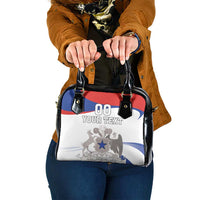 Custom Fiestas Patrias Chile Shoulder Handbag Coat Of Arms