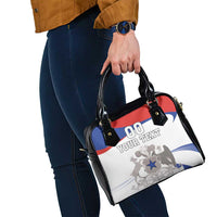 Custom Fiestas Patrias Chile Shoulder Handbag Coat Of Arms