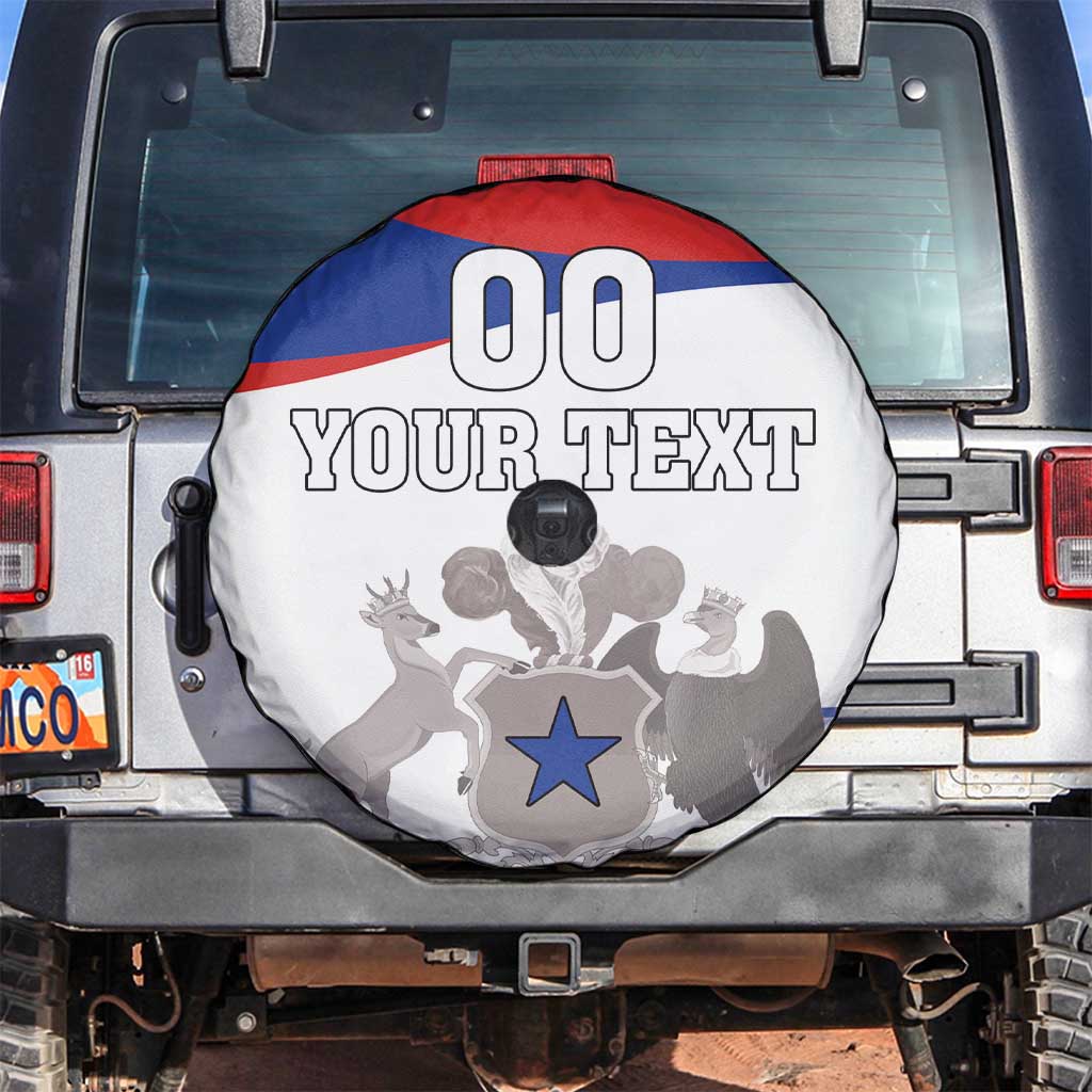 Custom Fiestas Patrias Chile Spare Tire Cover Coat Of Arms - Wonder Print Shop