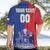 Custom Chile Independence Day Hawaiian Shirt Lapageria Flower With Coat Of Arms - Wonder Print Shop
