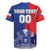 Custom Chile Independence Day Rugby Jersey Lapageria Flower With Coat Of Arms - Wonder Print Shop