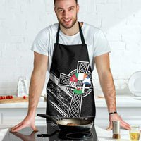 Cross Celtic Nations Apron Six Celtic Countries Grunge Style - Wonder Print Shop
