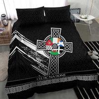 Cross Celtic Nations Bedding Set Six Celtic Countries Grunge Style - Wonder Print Shop