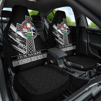 Cross Celtic Nations Car Seat Cover Six Celtic Countries Grunge Style - Wonder Print Shop
